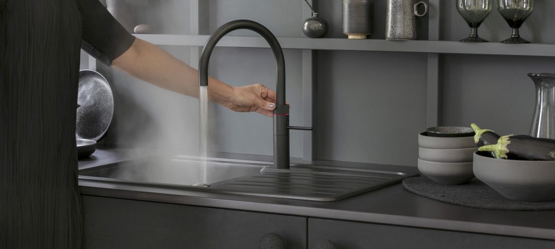 New! Quooker Fusion in Black & Gold