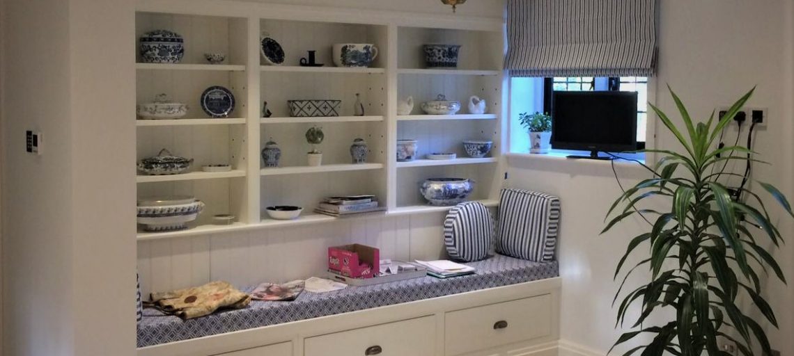 Bench Seat & Shelving