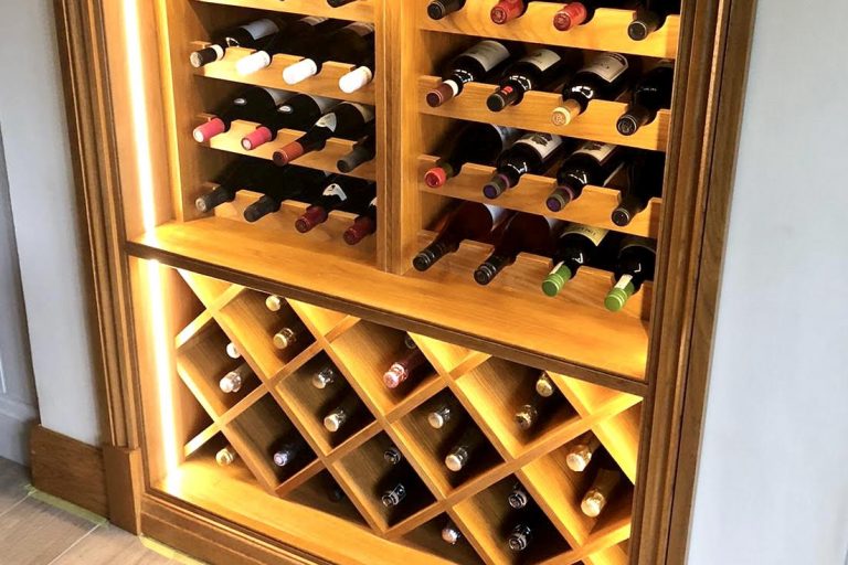 Handmade Bespoke Wine Rack