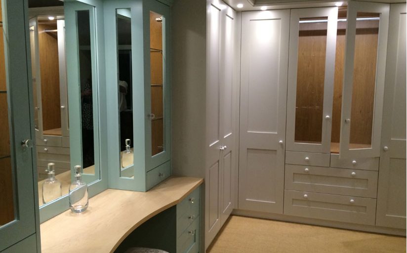 Give your bedroom a boutique design with fitted wardrobes